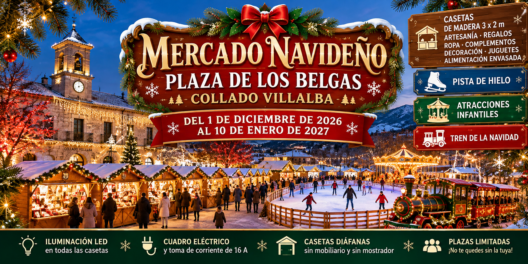 Imagen principal de Mercado Navideño plaza de los Belgas